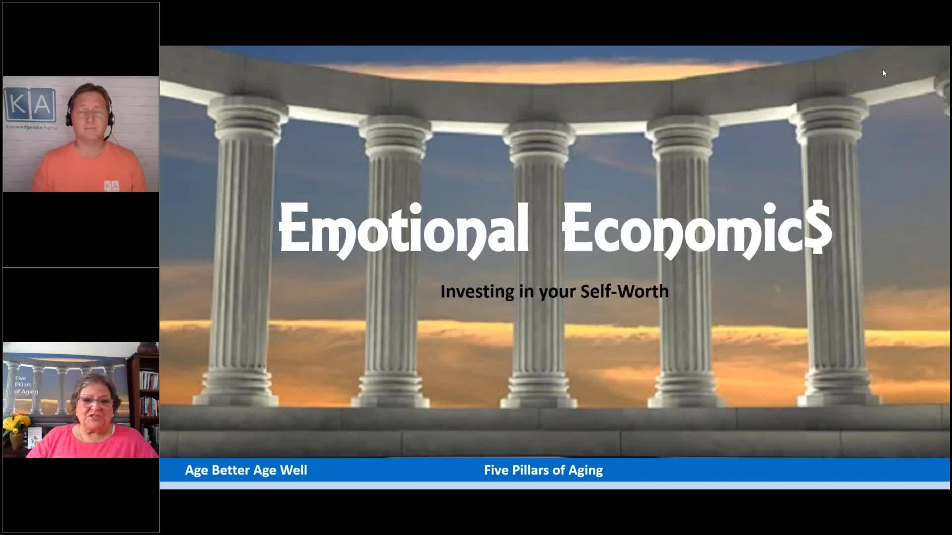 Knowledgeable Aging: "Emotional Economics"