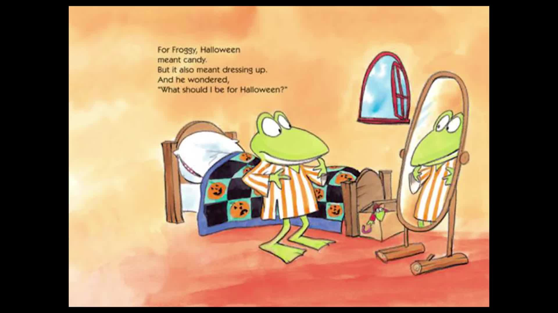 "Froggy's Halloween" by Jonathan London