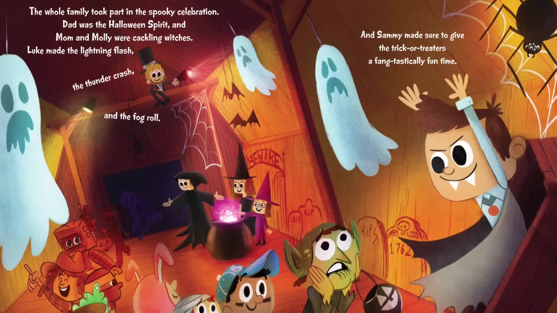 "Sammy's Spooktacular Halloween" by Mike Petrik