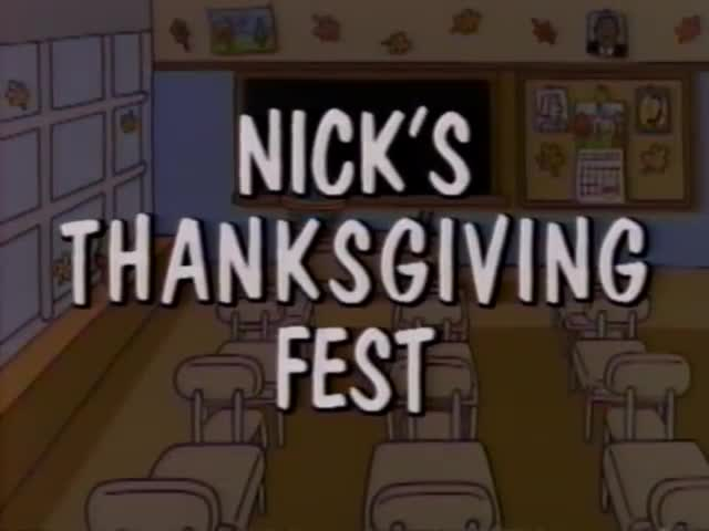'Nick's Thanksgiving Fest" (1989)