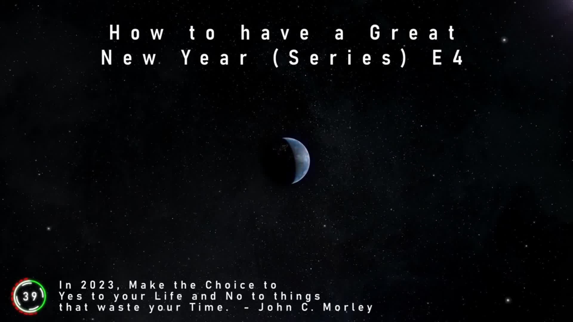 Inspirations for Your Life: "How to have a Great New Year" (E4)