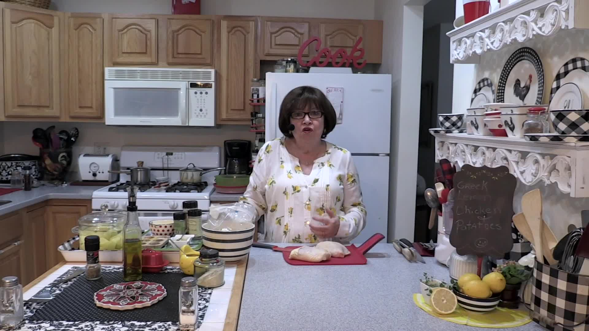 Cathy Neptune's Kitchen: "Greek Lemon Chicken"
