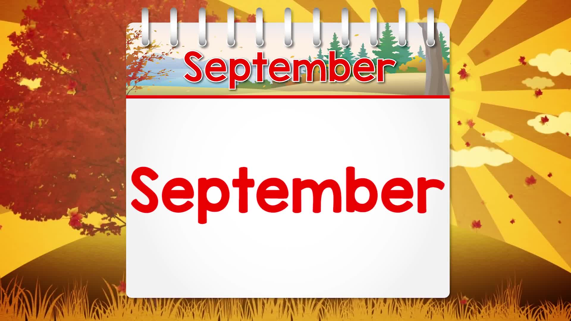 "It's the Month of September"
