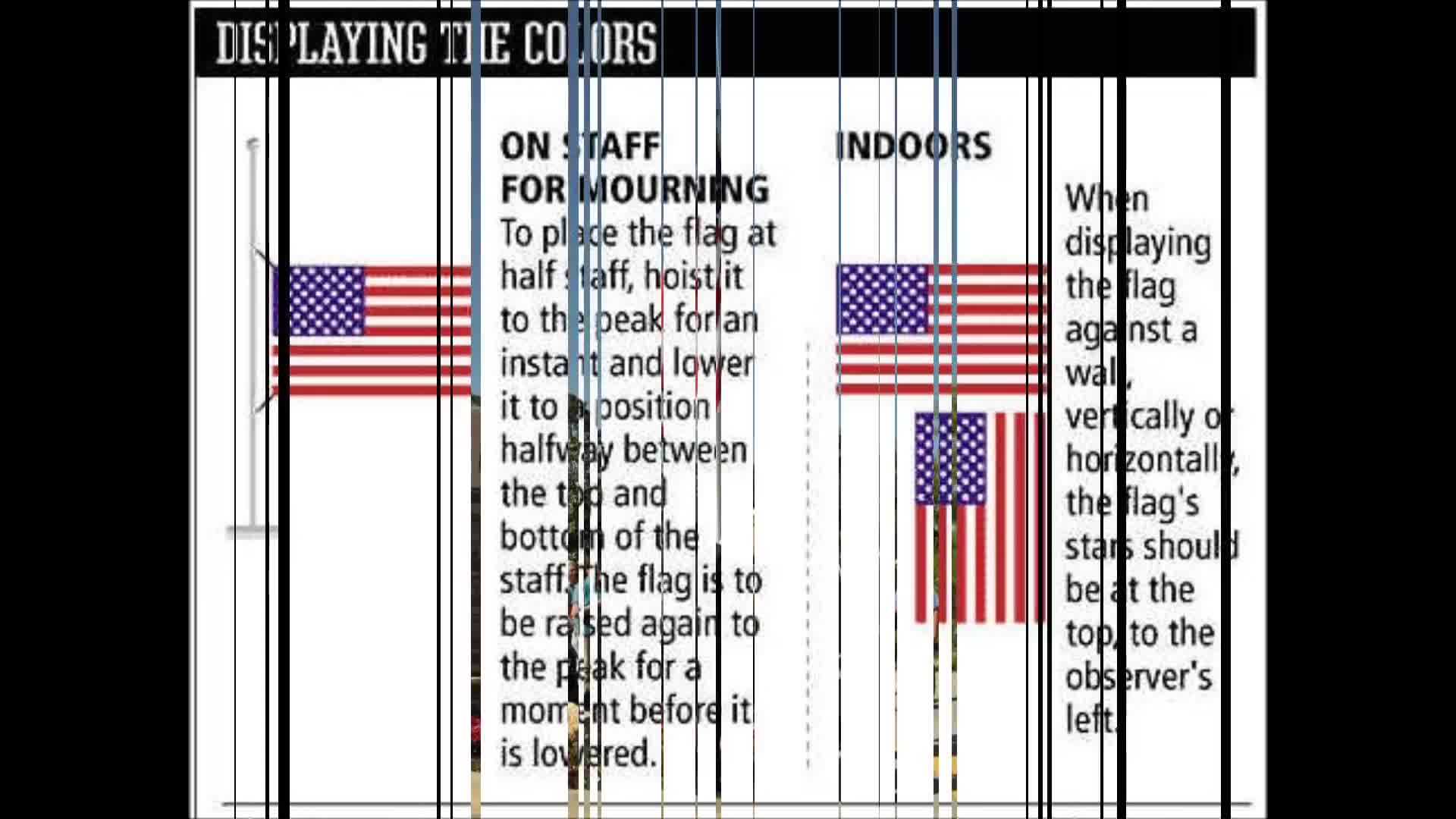 "Flag Day and Flag Etiquette"