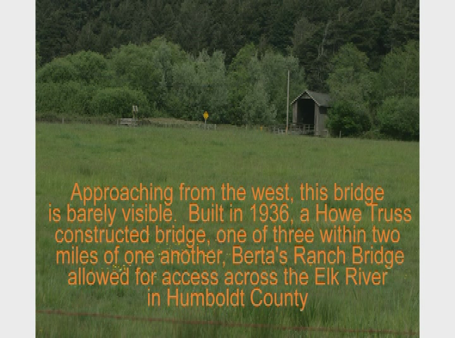Covered Bridges: "California's Covered Bridges: 20th Century Public Works Covered Bridges"