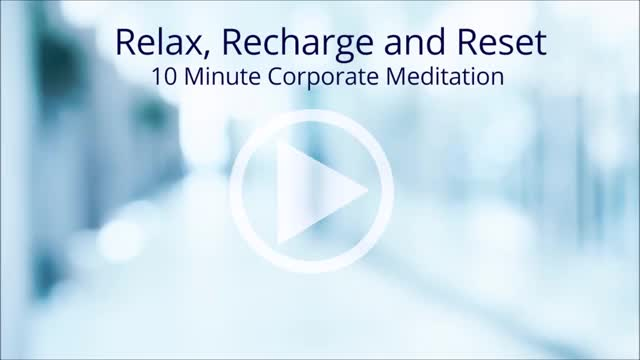 Guided Meditation: Relax, Recharge, and Reset