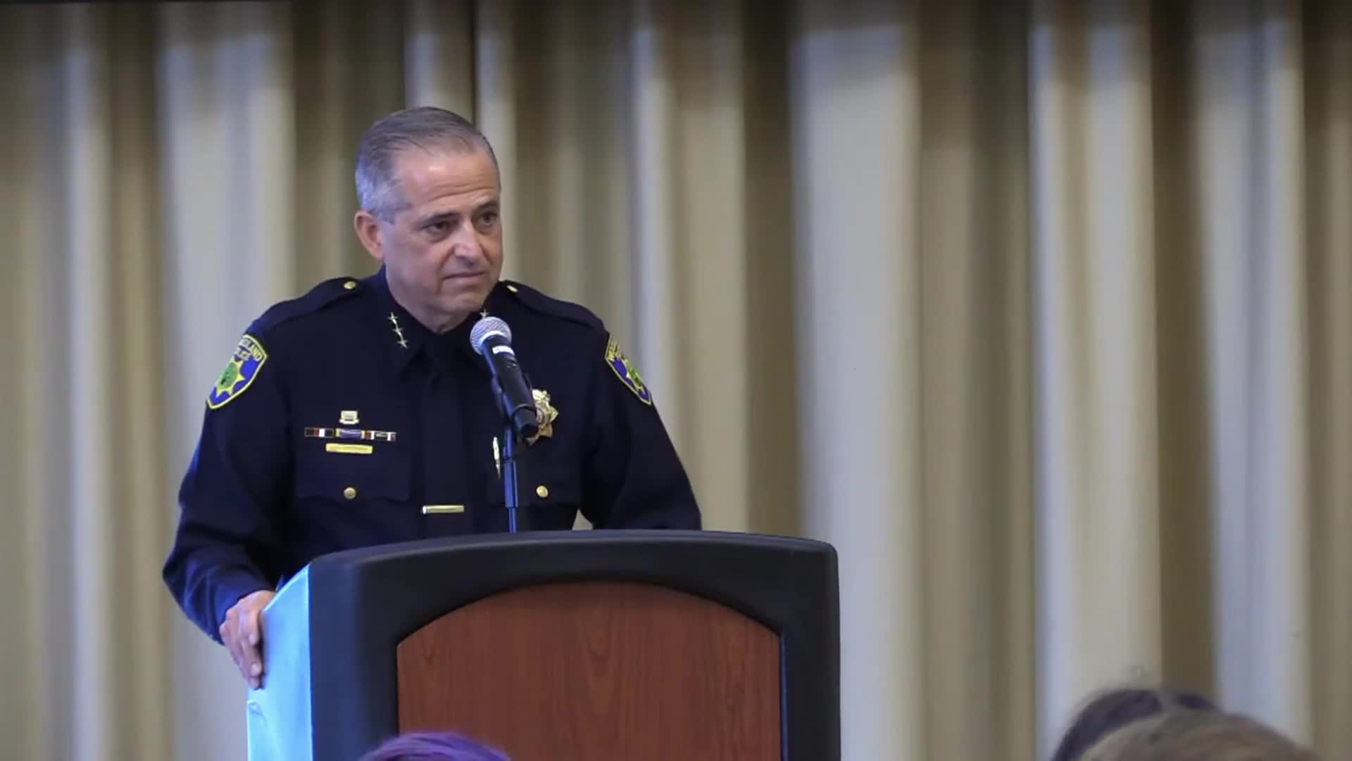 Woodland Chief of Police: "Change of Command Ceremony" (2024)