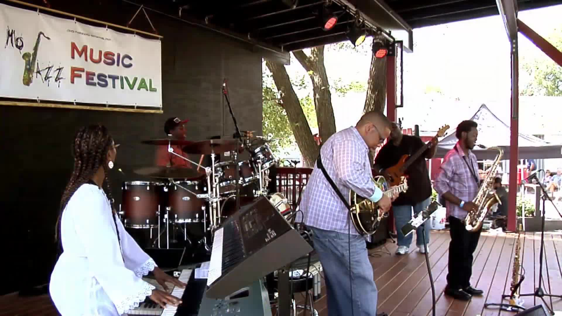 The Mo Jazz Music Festival: "The James Ward Band"
