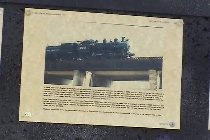 Stroll Through History:  Woodland Historic Depot (2011)