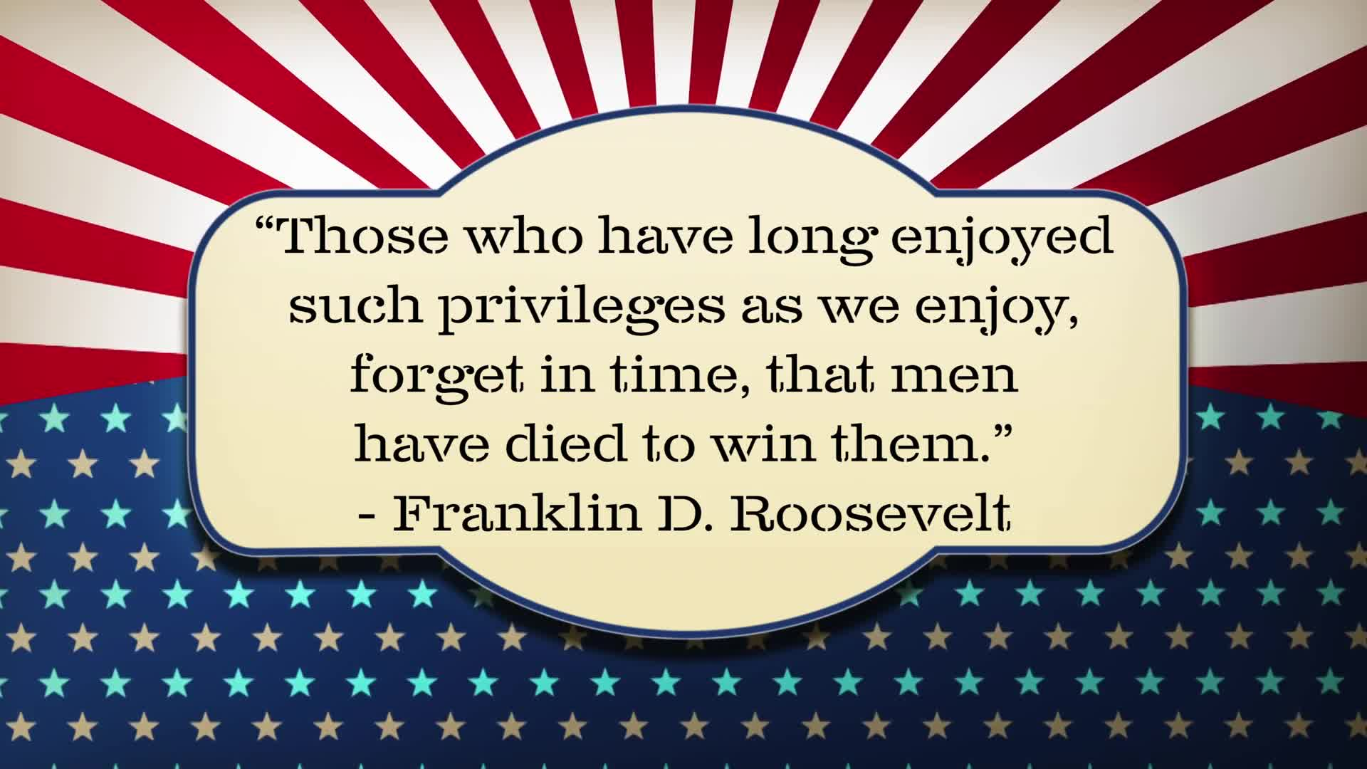 "Memorial Day Tribute"