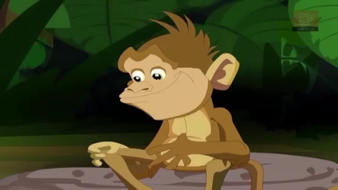 Jataka Tales, Monkey Stories: "Green Wood Gatherer"
