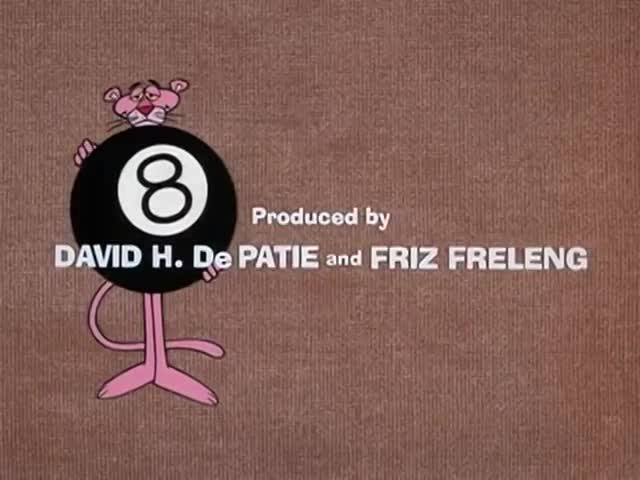 The Pink Panther: "Pink 8-Ball"