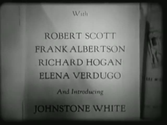 "Shed No Tears"  (1948)