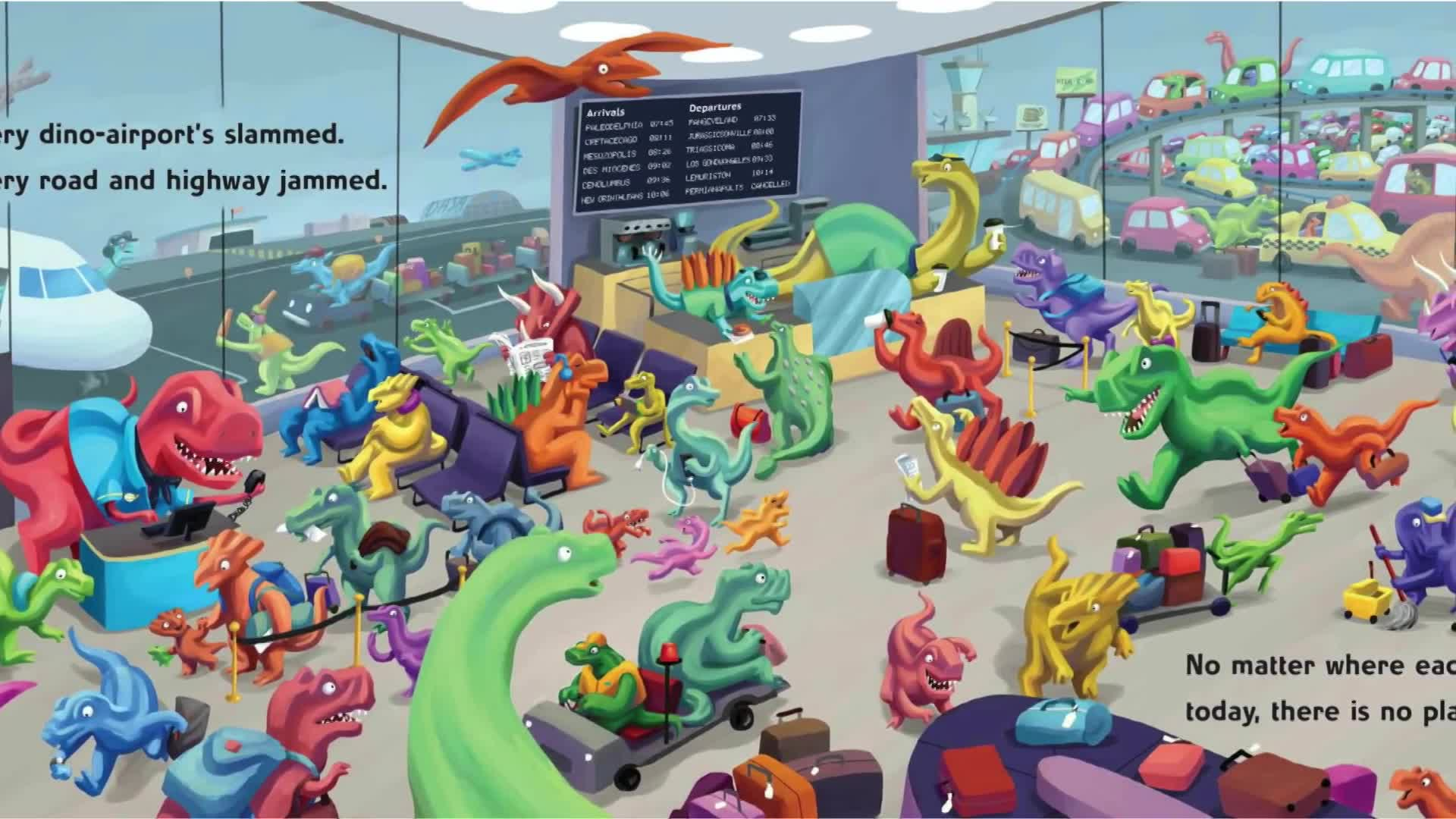 "Dino-Thanksgiving"  by Lisa Wheeler