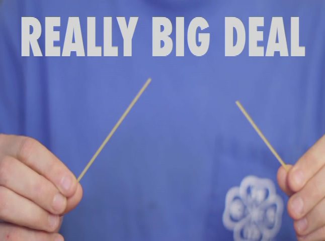 Smarter Every Day: "The Secret of Snapping Spaghetti"